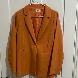 Bold Orange Blazer